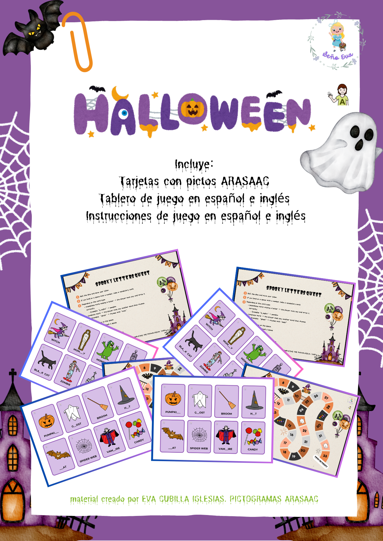 Spooky letters Quest